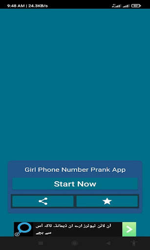 Girls Phone Number Prank App screenshot 1