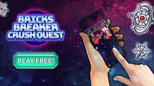 Bricks Breaker Space WAR स्क्रीनशॉट 8