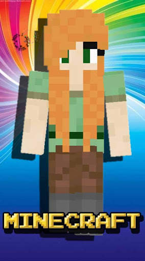 Alex Faces Skin For Minecraft screenshot 1