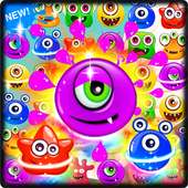 Jelly Crush Monster Match-3New logo