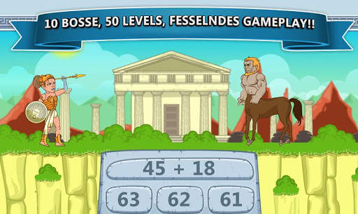Mathe Spiele: Zeus vs Monsters screenshot 5
