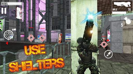 Cyber Force Strike: Shooting Games 3D screenshot 1