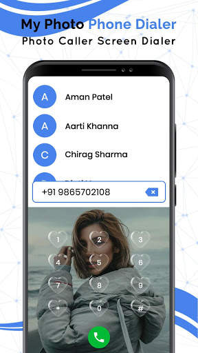 My Photo Phone Dialer Photo Caller Screen Dialer screenshot 2