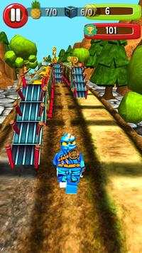 Subway Lego Ninjao Adventure Run screenshot 4