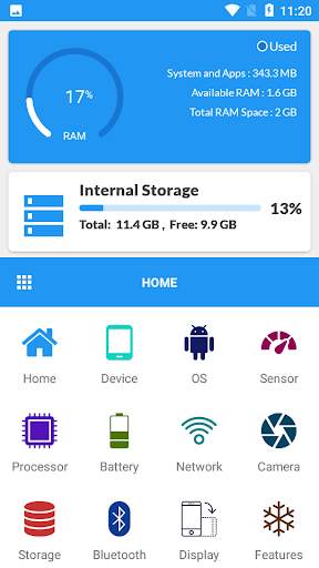 Android Phone System Info Free App 2021 screenshot 2