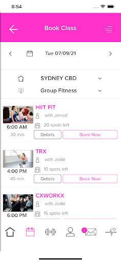 MyClub Fitness screenshot 5