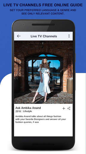 Live TV Channels Free Online Guide screenshot 2