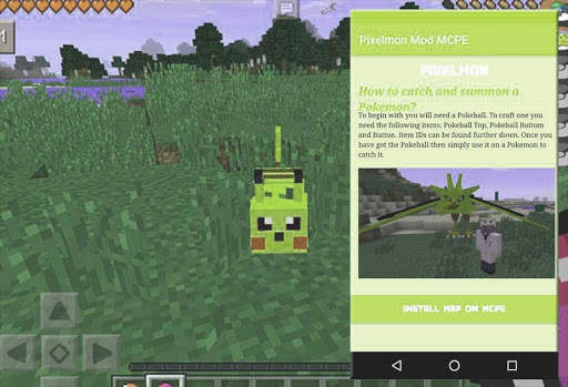 Mod Pixelmon for MCPE Pokecraft screenshot 2