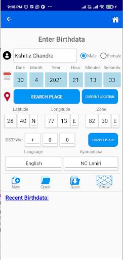 Kundli Chakra 2021 Lite -  Free Kundli Software скриншот 2