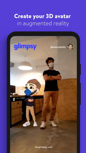 Glimpsy: Explore places and your city in AR screenshot 1