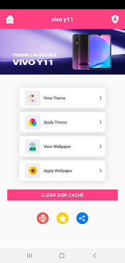 launcher Theme For Vivo Y11 with junk with cleaner screenshot 1