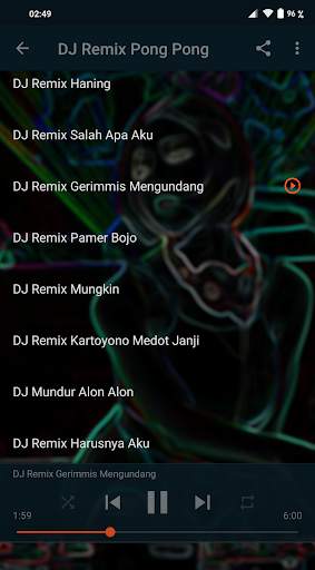 DJ Music Remix Pong Pong स्क्रीनशॉट 2