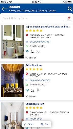 Booking One screenshot 5