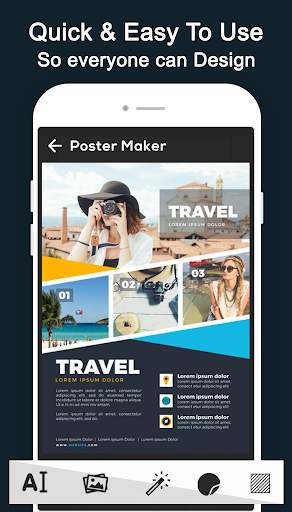 Flyers, Poster Maker, Banner, Card, Graphic Design screenshot 2