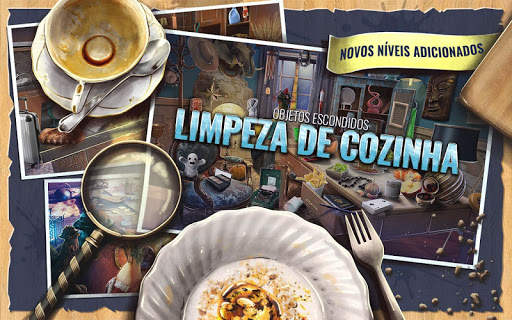 Objetos escondidos Jogos de limpeza de cozinha screenshot 1