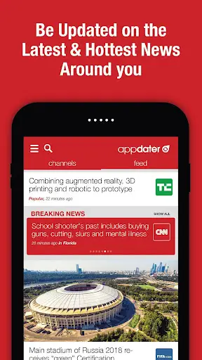 appdater - Breaking and Trendi screenshot 3