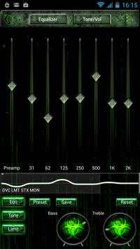 Poweramp Skin AntraX 2 تصوير الشاشة