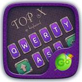 Top X Go Keyboard Theme 4.16