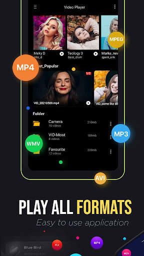 VIDit- Video & Music Player screenshot 1