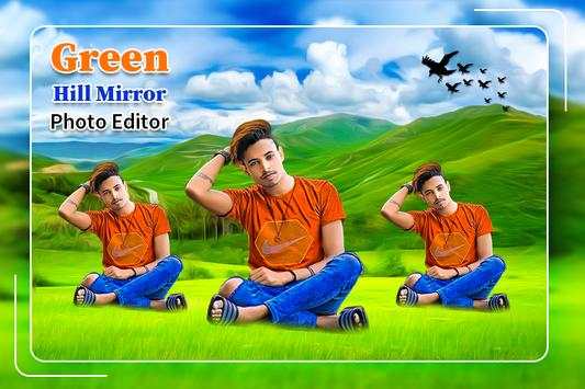 Green Hill Mirror Photo Editor screenshot 1