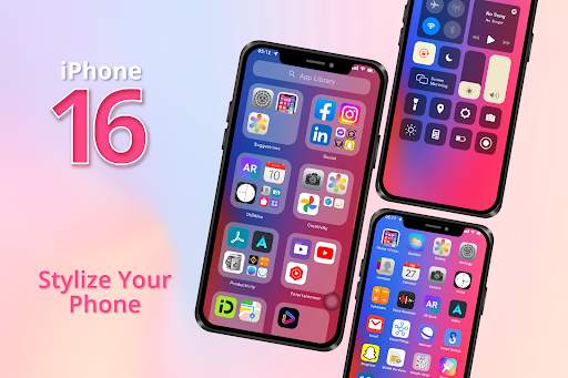 iOS Launcher : iPhone 16 screenshot 1