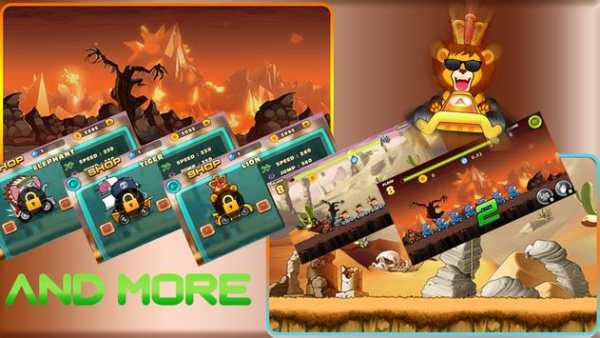 Animal Car Racing screenshot 4