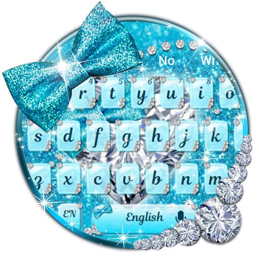 Turquoise Gorgeous Keyboard 10001002