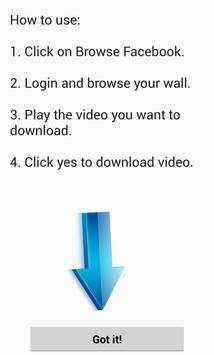 Video Downloader for Facebook screenshot 2