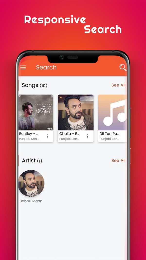 MP3Tau - Punjabi Haryanvi Hindi Music App screenshot 4