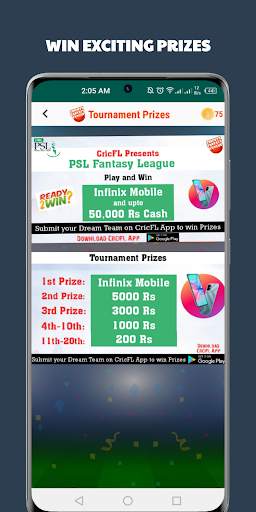 CricFL - Cricket Fantasy League screenshot 7