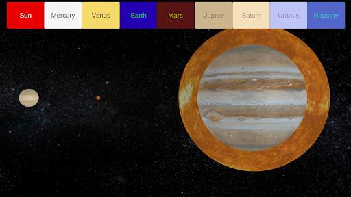 Solar System Simulator 5 تصوير الشاشة