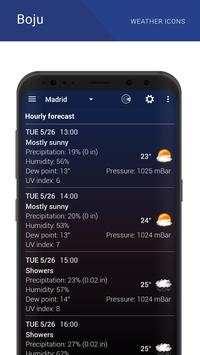 Boju weather icons स्क्रीनशॉट 4