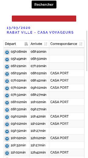 ONCF HORAIRES screenshot 3