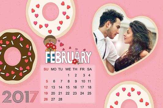 Calendar Photo Frames 2017 screenshot 3