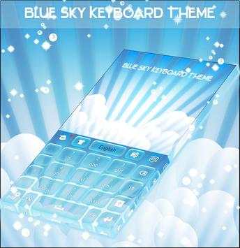 Blue Sky Keyboard Theme screenshot 5