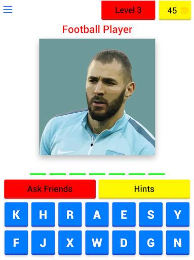 Football Player Quiz स्क्रीनशॉट 16