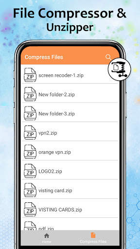 Zip maker File Compressor screenshot 4
