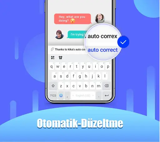 Kika Klavye-Emoji Klavye, GIF screenshot 3
