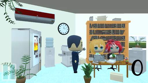 Office Kiss Game 3D स्क्रीनशॉट 1