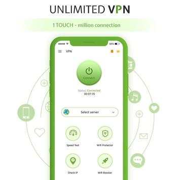 Unlimited Free VPN – World Wide VPN screenshot 1