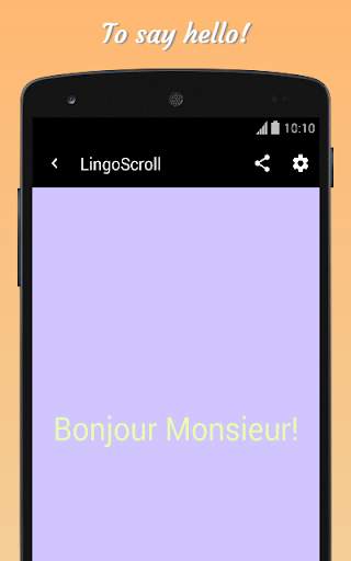 LingoScroll Translator App screenshot 5