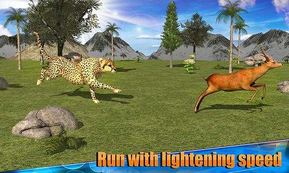 Angry Cheetah Simulator 3D скриншот 5