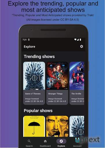 UpNext TV Series Manager 2 تصوير الشاشة