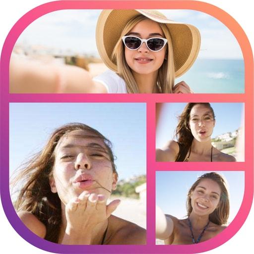Photo Collager -Photo Collage Maker &amp; Photo Editor أيقونة