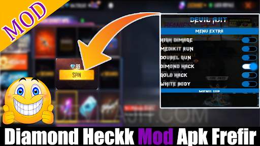 Diamond Heckk Mod Apk Frefir screenshot 1