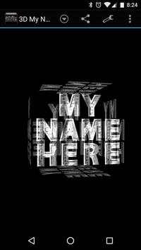 3D My Name Steampunk Fonts LWP screenshot 6