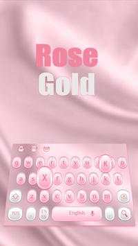 Rose Gold iWhite Keyboad screenshot 2