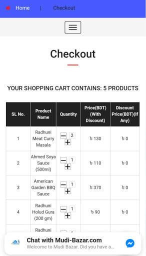 MudiBazar : Online Grocery Shop screenshot 8