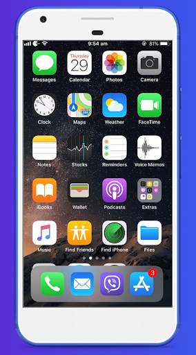 Phone 11 pro Launcher: OS 14 iLauncher screenshot 1
