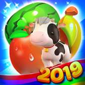 Cow Fruit Crush 糖果 🐄 logo